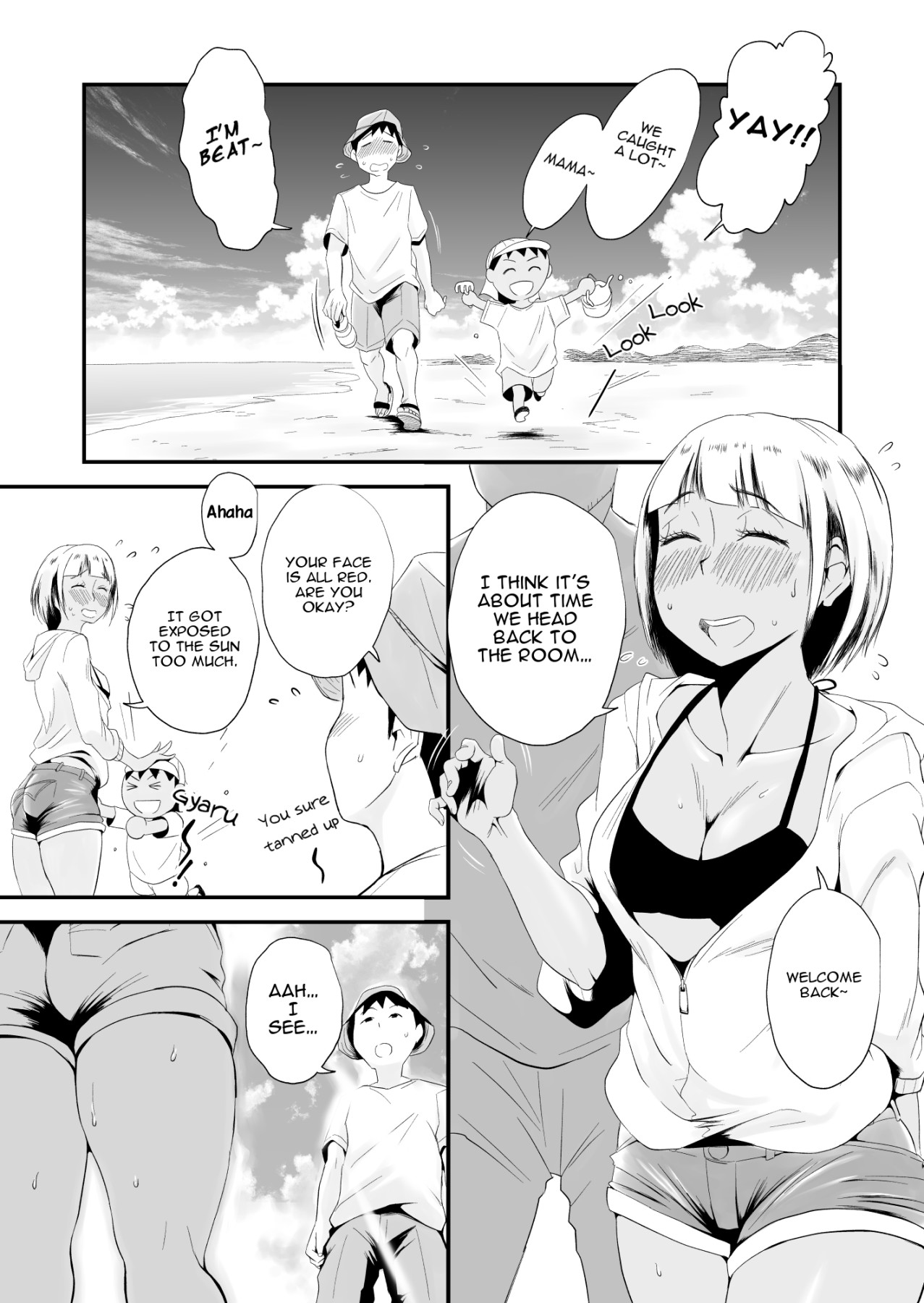 Hentai Manga Comic-My Wife is Being Taken Away ~The Seaside Town・-Chapter 1~-58